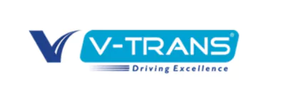 V-Trans Logistics Transport Tracking Logo