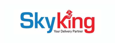 Skyking Courier Transport Tracking Logo