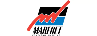 Marfret Courier Transport Tracking Logo